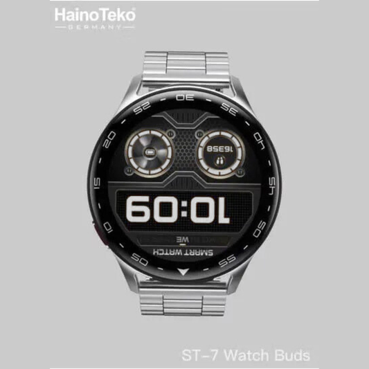 PowerBand ST7 HAINO TEKO – 2-in-1 Smartwatch + Earbuds ⌚🎧