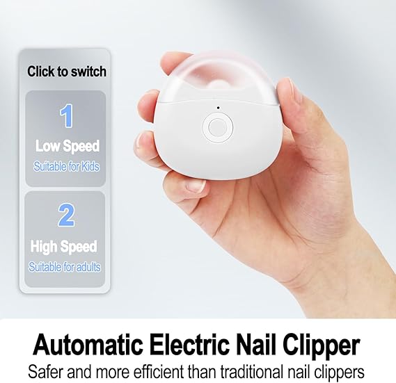 Electric Baby Nail Clipper 👶 Safe Automatic Trimmer