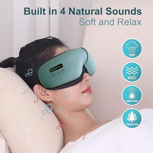 lectric Smart Eye Massager - Relaxing Heat & Vibration
