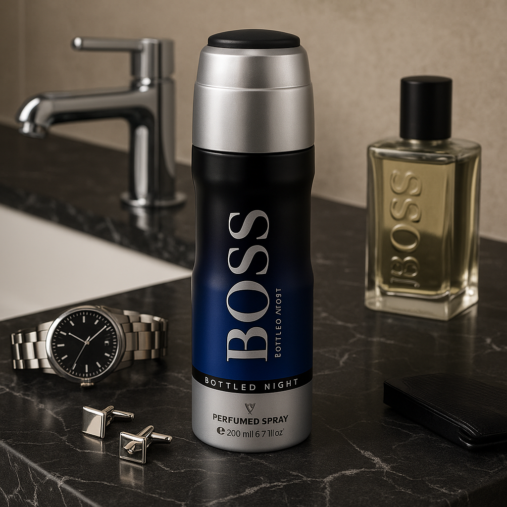 BOSS Bottled Night – Perfumed Spray for Men (200ml)